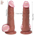 Liquid Silicone Suction Dildo