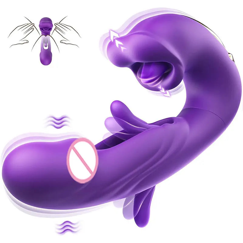G-Spot Tongue Clit Vibrator