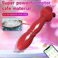 Telescopic Rose Vibrator Toy