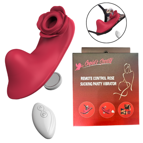 Cupid's Secrets Rose Panty Vibe
