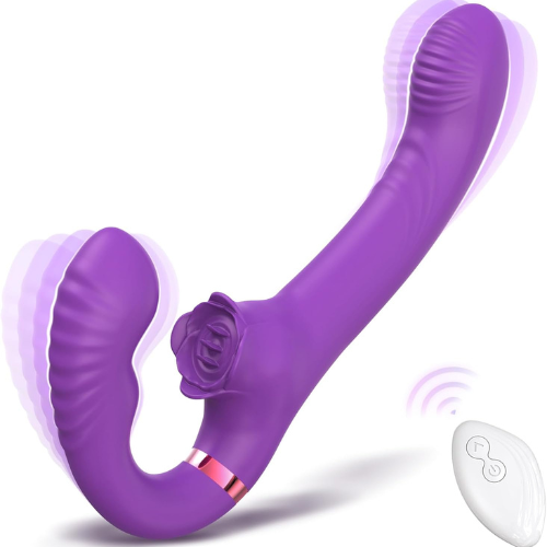 Smooth Strapless Double Dildo