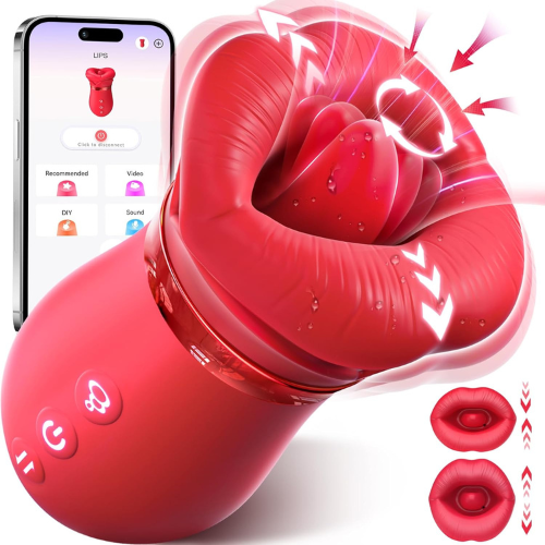 App Control Licking Rose