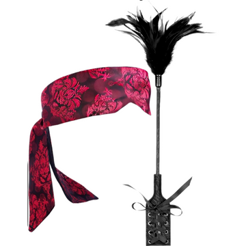 Feather Tickler & Blindfold