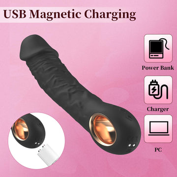 Lovers Pulse Vibrating Dildo