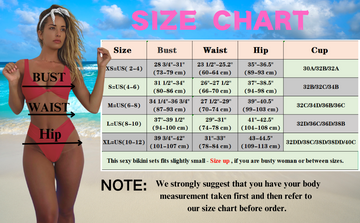 V-Neck Push-Up Bikini