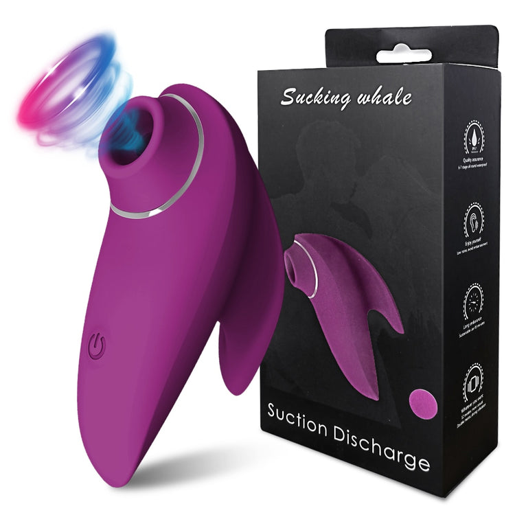 Sucking Whale Shark Clit Vibrator Sucking Whale Shark Clit Vibrator