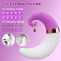 Clitoral Sucking Vibrator Female for Women Clit Clitoris Sucker Vacuum Stimulator Dildo Sex Toys Goods for Adults Moon Decorate