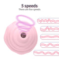 Cupcake Vibrator for Women G-spot Masturbation Device Ice Cream Muffin Pump Vibrator Strong Suction Waterproof Low Noise Sex Toy