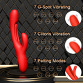 Rabbit Patting Vibrator for Clitoris Women Stimulator Massager Powerful G Spot Vibrating Sex Toy Female Masturbator Adult Goods
