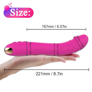 Dildo Vibrator for Women Vagina Clitoris Massarger Erotic Toys Soft Skin Feeling Sex Products for Adults