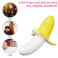 Banana Bliss Vibrator G-spot Vaginal Stimulator Clitoral Vibrator Soft Silicone Dildo Female Masturbator Adult Sex Toy for Woman