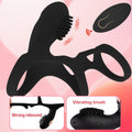 Cupid's Secrets Vibrating Cock Ring Stronger Erection Enhancing Penis Ring Premium Stretchy Cock Ring Longer Harder Sex Toys For Man Couples