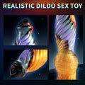 8.26 inch Thrusting Dildo Vibrator Sex Toys For Women Realistic Huge Vibrating Penis G-spot Anal Stimulation Soft Silicone Dildos