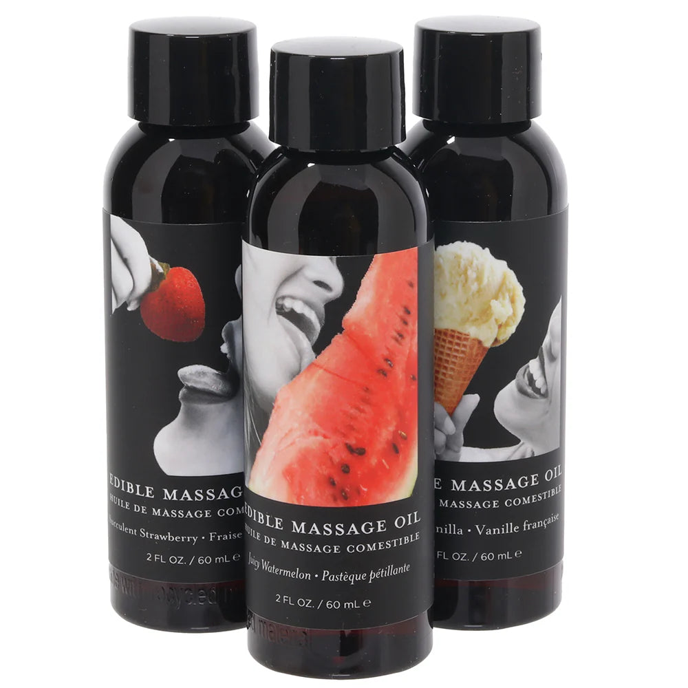 Earthly Body Edible Massage Oil 2oz/60ml
