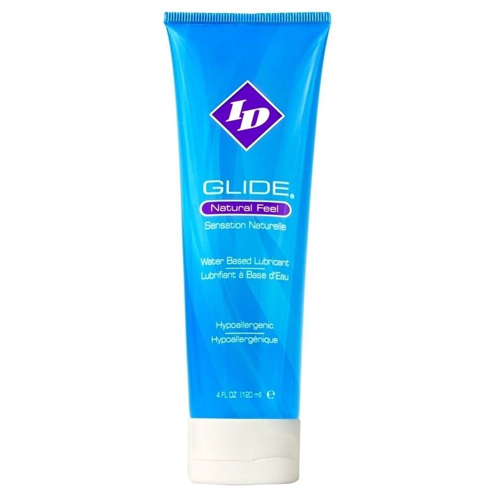 4oz ID Glide Lube Water Based Natural Feel Personal Sex Lube Lubricant