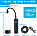 2023 Updated Vacuum Electric Penis Pump Rechargeable Male Penis Enlarger ED Gift