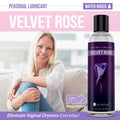 8oz Personal Lubricant Water Based Lube Long Lasting Uni-Sex Lube USA Velvet Rose