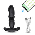 Telescopic Vibrating Butt Plug Anal APP Vibrator Wireless Remote Sex Toys for Women Ass Anal Dildo Prostate Massager Buttplug