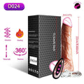 Premium Wireless Vibrator Telescopic Dildos For Women Big Dildo Vibrator Heating Skin Feeling Dick Realistic Penis Large falos Silicone