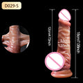 Realistic Dildos for Women Skin Sliding Foreskin Testicles Dildo Anal Vaginal Stimulation Strapon Big Penis Sex Toys for Woman
