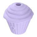 Cupcake Vibrator for Women G-spot Masturbation Device Ice Cream Muffin Pump Vibrator Strong Suction Waterproof Low Noise Sex Toy