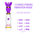 360 Degree Rotation Rabbit Clitoris Vagina Vibrator