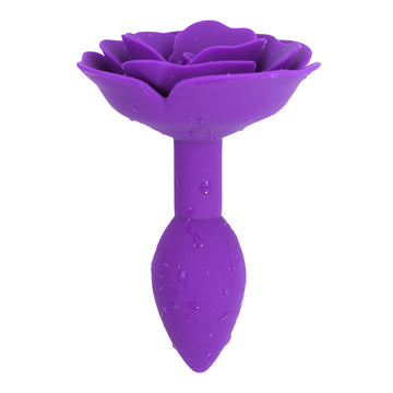 Silicone Rose Butt Plugs